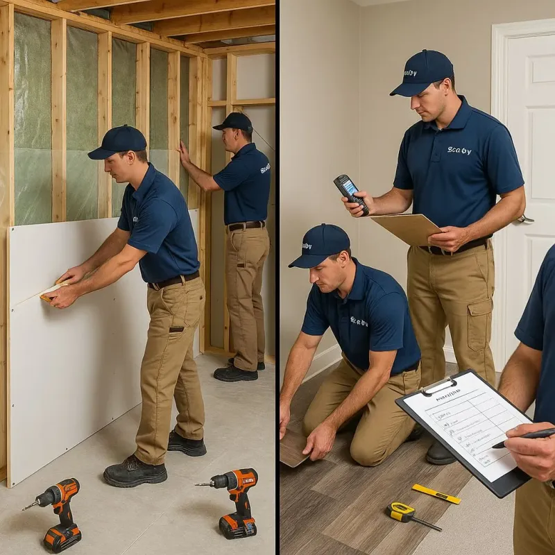 Repairs and Reconstruction process in Houserville, PA