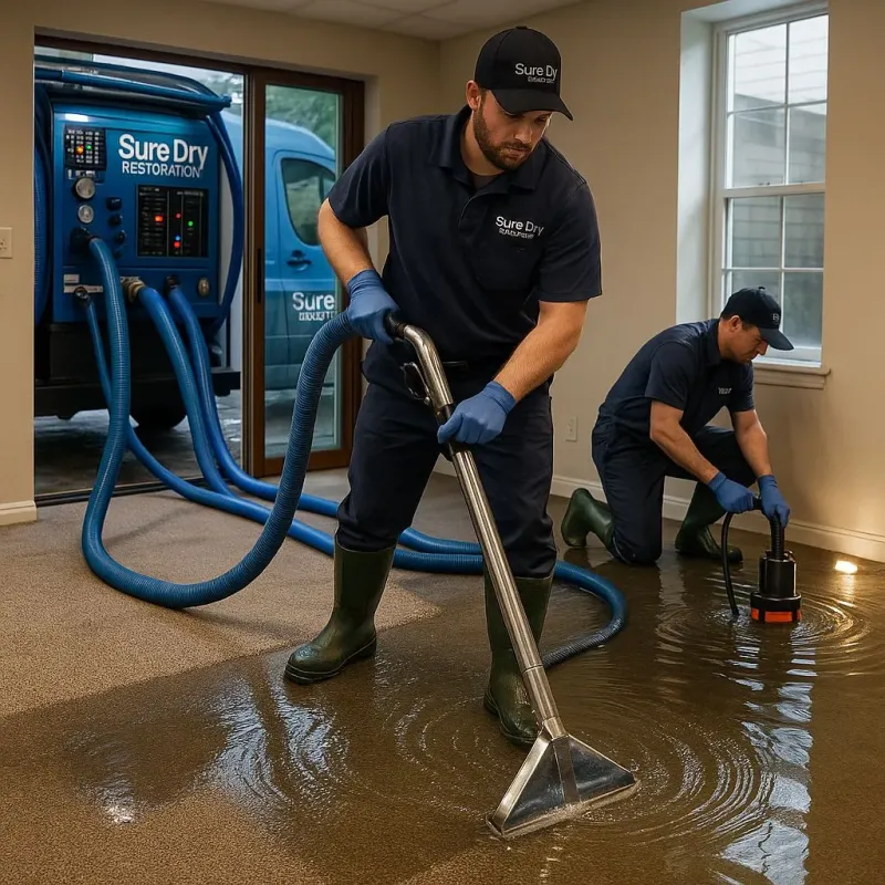 Water Extraction and Removal process in Houserville, PA